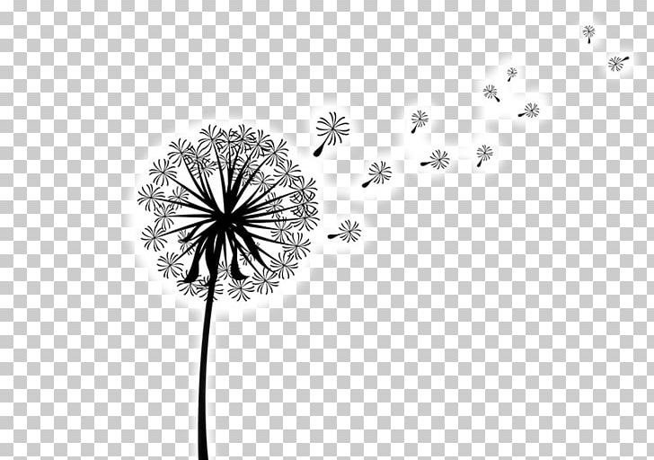 Graphics Dandelion Coffee PNG, Clipart, Art, Black And White, Cartoon, Clip, Color Free PNG Download