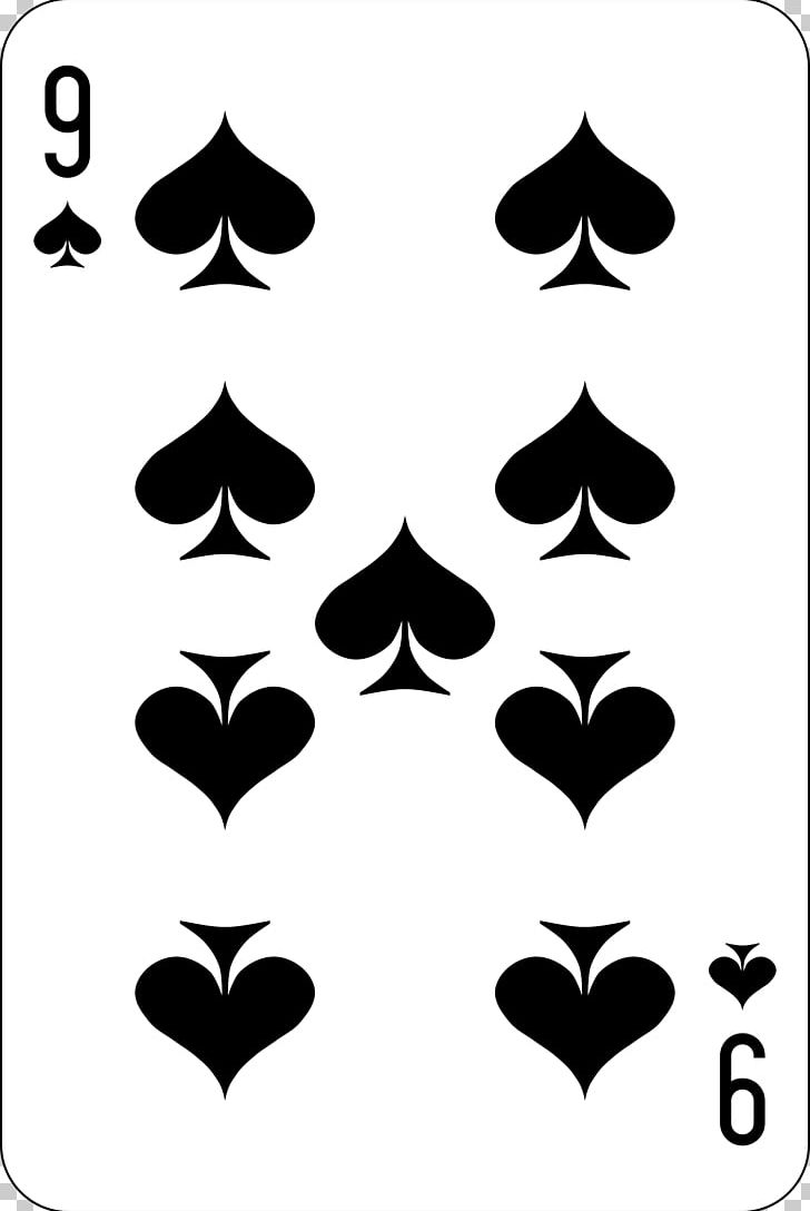 Playing Card Ace Of Spades Espadas Neuf De Pique PNG, Clipart, Ace, Artwork, Black, Black And White, Branch Free PNG Download