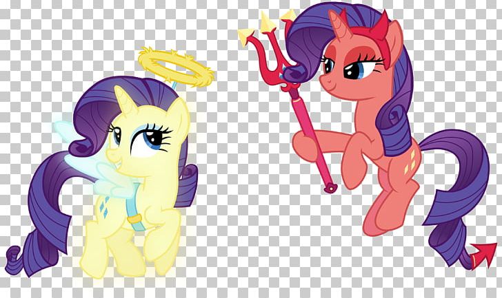 Rarity Devil My Little Pony: Friendship Is Magic PNG, Clipart, Angel, Animal Figure, Art, Cartoon, Devil Free PNG Download