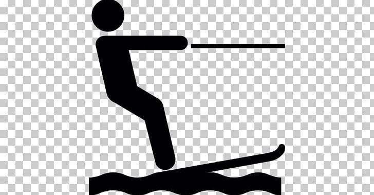 Water Skiing Sport PNG, Clipart, Angle, Black, Black And White, Brand, Computer Icons Free PNG Download