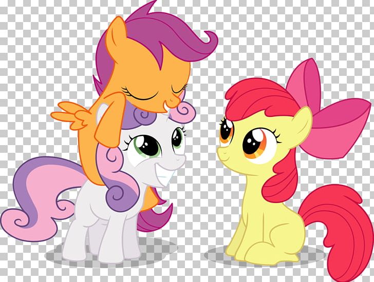 Pony Pinkie Pie Apple Bloom Rainbow Dash Sweetie Belle PNG, Clipart, Cartoon, Cutie Mark Crusaders, Deviantart, Fictional Character, Horse Free PNG Download