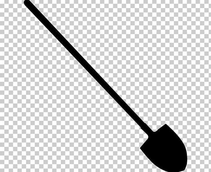 black and white spade clipart