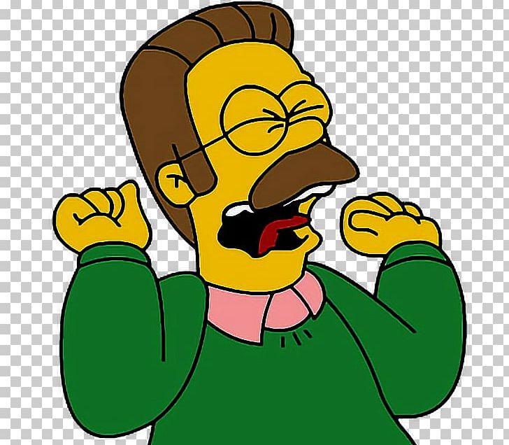 Ned Flanders Homer Simpson Bart Simpson Marge Simpson Principal Skinner PNG, Clipart, Animation, Artwork, Beak, Bird, Cartoon Free PNG Download