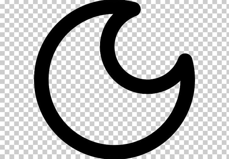 Crescent Symbol Computer Icons Circle PNG, Clipart, Black And White, Circle, Computer Icons, Crescent, Download Free PNG Download