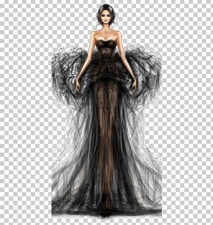 Fashion Illustration Illustrator Illustration PNG, Clipart, Architect, Architecture, Black, Black Dress, Celebrities Free PNG Download