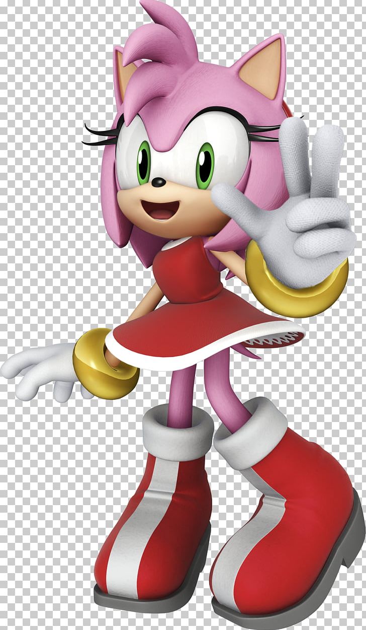 Amy Rose Sonic The Hedgehog Doctor Eggman Sonic & Sega All-Stars Racing Sonic Lost World PNG, Clipart, Cartoon, Fictional Character, Figurine, Gaming, Knuckles The Echidna Free PNG Download
