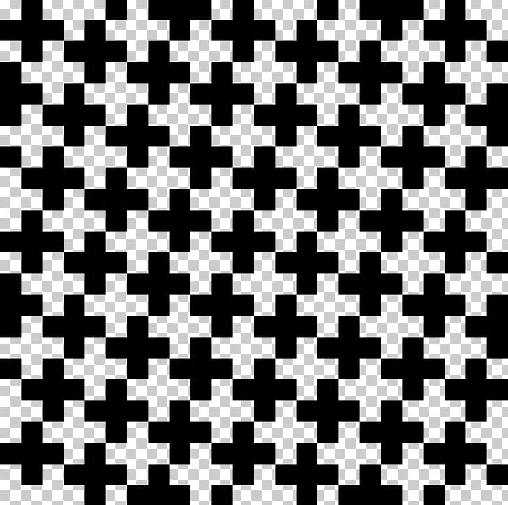 Tessellation Cross Square Geometry PNG, Clipart, Black, Black And White, Cross, Geometry, Illusion Free PNG Download