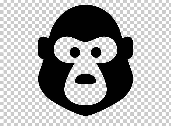 Gorilla Harambe Computer Icons Ape PNG, Clipart, Animals, Ape, Black And White, Computer Icons, Download Free PNG Download