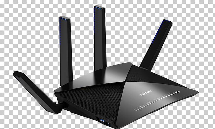 Netgear AD7200 Quad-Stream Wi-Fi Router NETGEAR Nighthawk X10 Wireless Router PNG, Clipart, Angle, Electronics, Ieee 80211, Ieee 80211ac, Media Server Free PNG Download