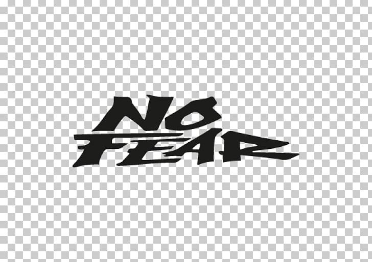 No Fear Logo Encapsulated PostScript PNG, Clipart, Angle, Black, Black And White, Brand, Cdr Free PNG Download
