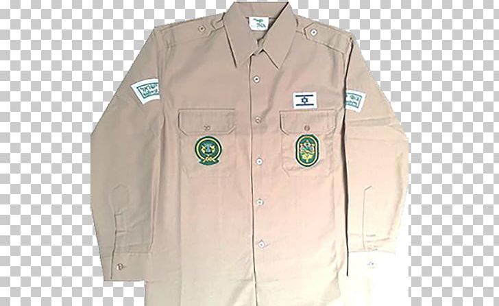 T-shirt Sleeve Hebrew Scouts Movement In Israel PNG, Clipart, Beige, Button, Dress Shirt, Israel, Jacket Free PNG Download