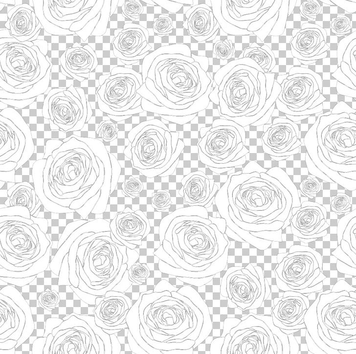 White Textile Black Pattern PNG, Clipart, Abstract Pattern, Black, Black And White, Circle, Flower Pattern Free PNG Download
