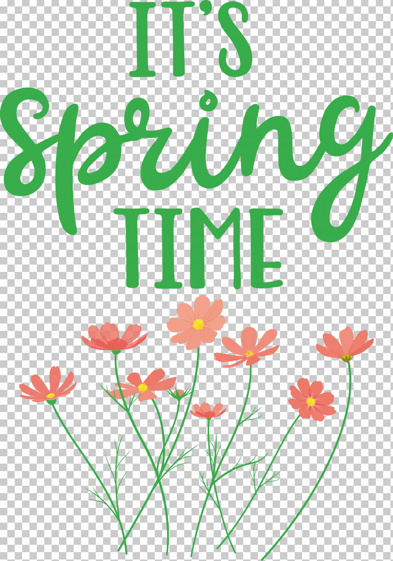 Spring Time Spring PNG, Clipart, Cut Flowers, Floral Design, Flower, Green, Leaf Free PNG Download