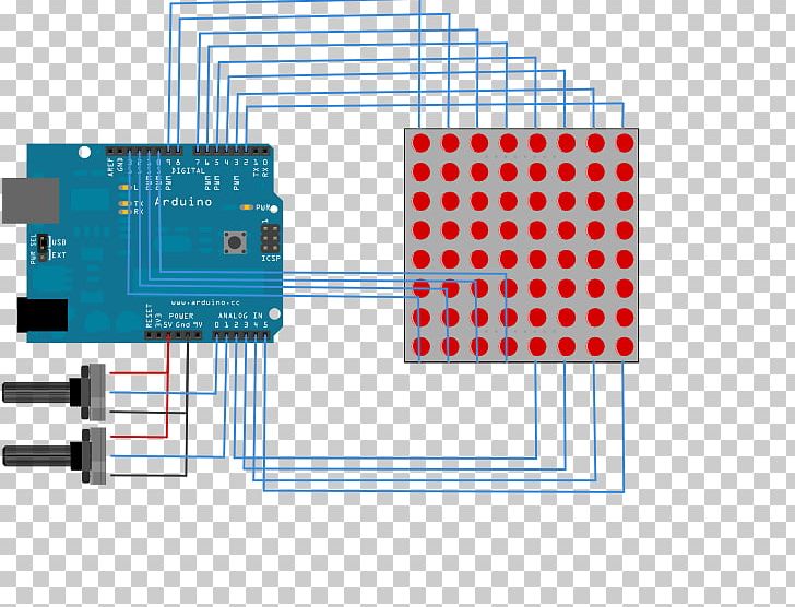 Arduino Dot Matrix Dot-matrix Display Light-emitting Diode PNG, Clipart, Angle, Arduino, Area, Array Data Structure, Circuit Component Free PNG Download