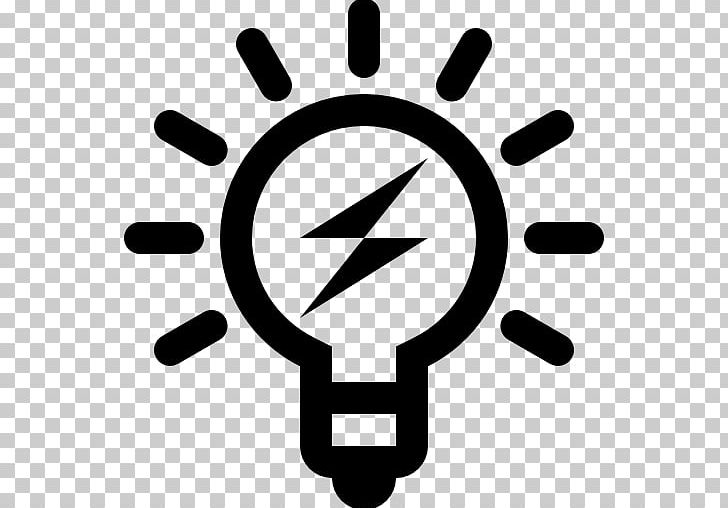 Incandescent Light Bulb Computer Icons Symbol Lamp PNG, Clipart, Area, Black And White, Bulb, Circle, Computer Icons Free PNG Download