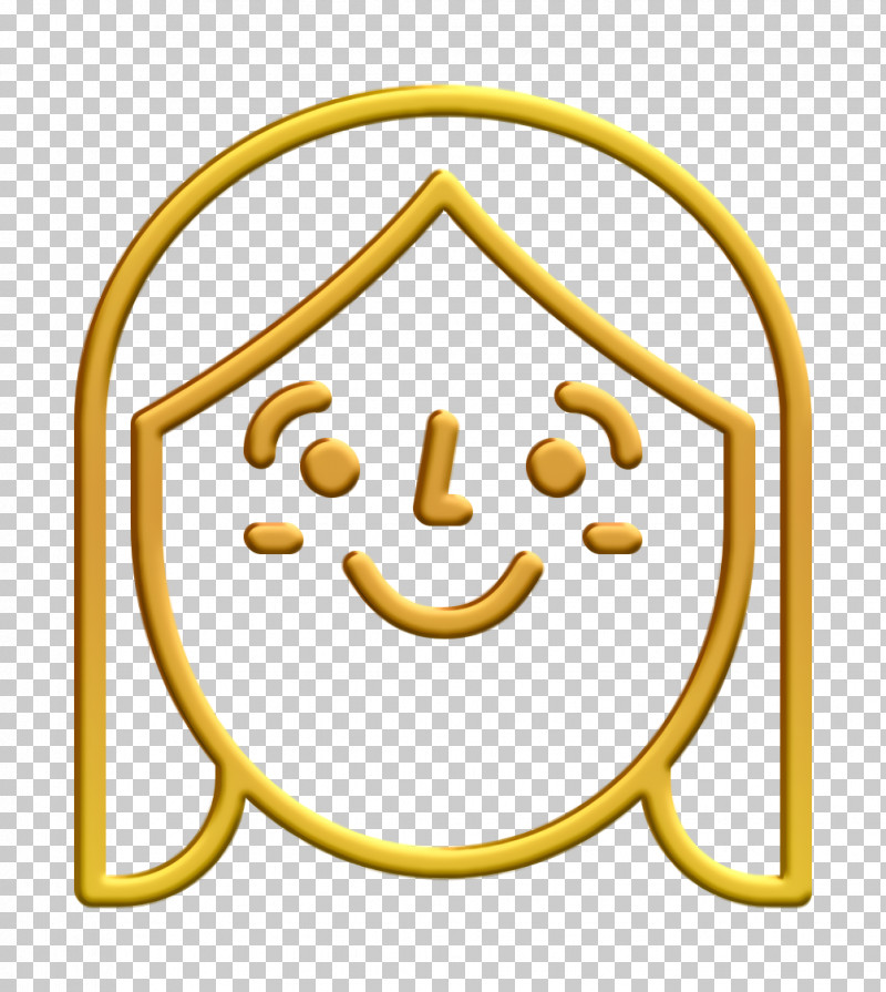 Woman Icon Happy People Outline Icon PNG, Clipart, Gratis, Happy People Outline Icon, Smiley, Typeface, Woman Icon Free PNG Download