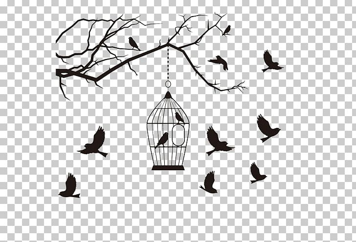 Bird Silhouette PNG, Clipart, Angle, Animals, Bird, Bird Cage, Birds Free PNG Download