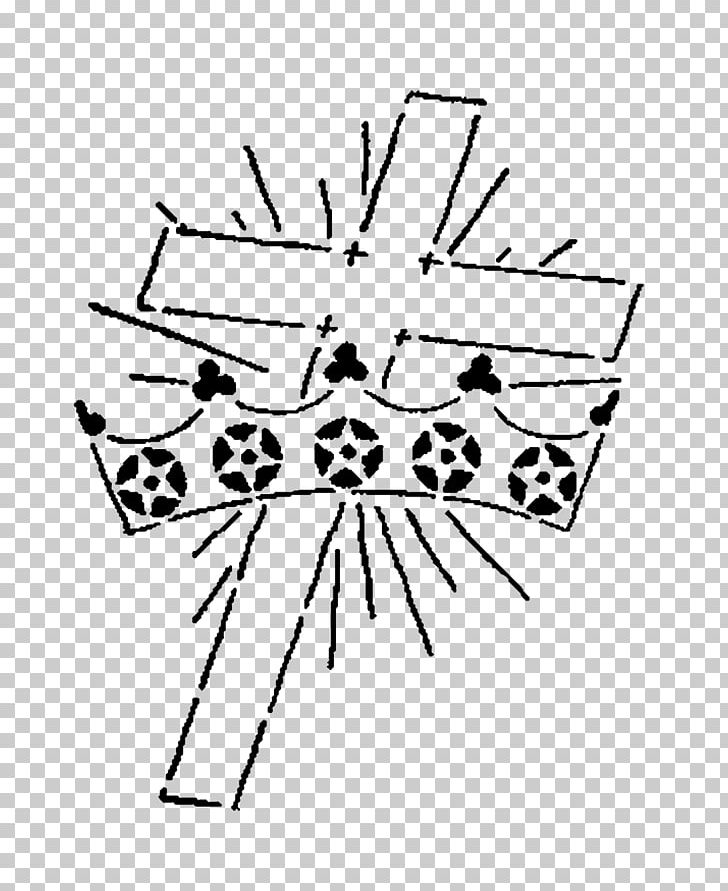 Cross And Crown Christianity Christian Cross Crown Of Thorns PNG, Clipart, Angle, Artwork, Black, Black And White, Christian Church Free PNG Download