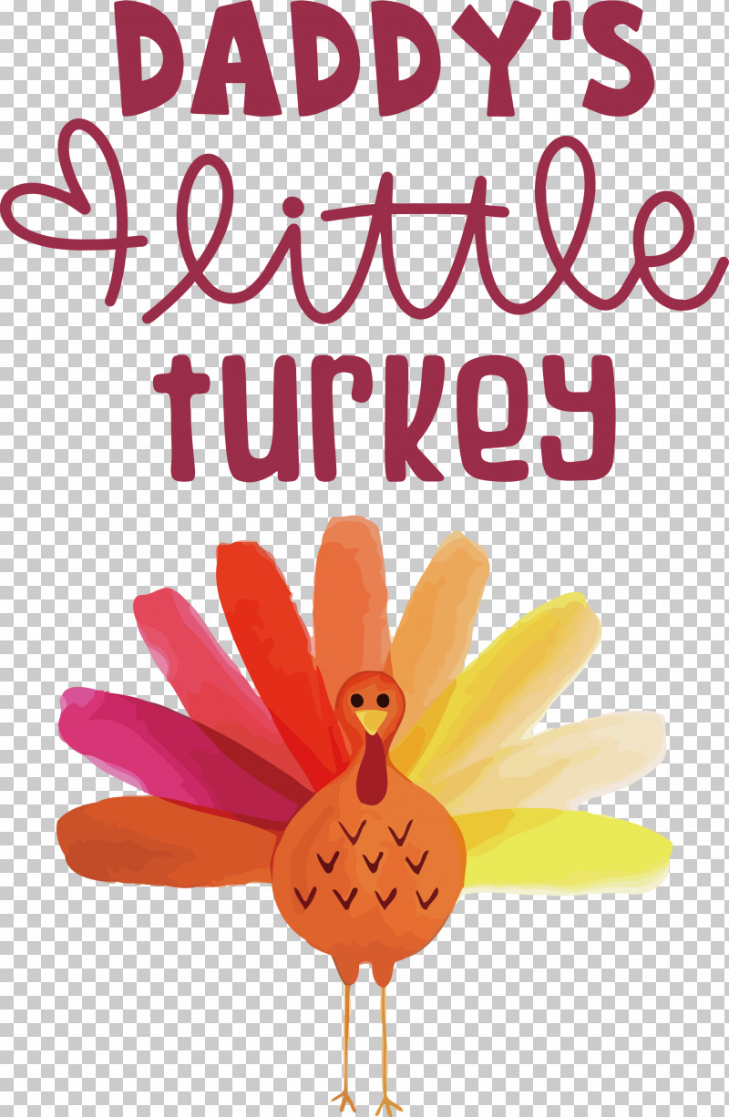 Little Turkey Thanksgiving Turkey PNG, Clipart, Beak, Biology, Birds, Flower, Meter Free PNG Download