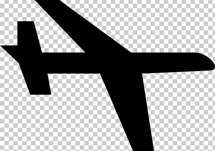 Airplane Aircraft PNG, Clipart, Aircraft, Airplane, Air Travel, Angle, Black And White Free PNG Download