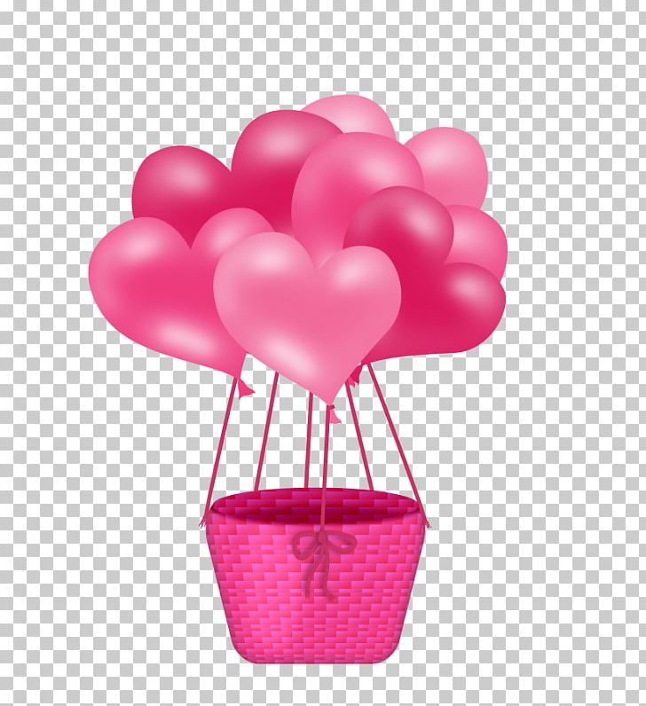 Hot Air Balloon Valentine's Day Heart PNG, Clipart,  Free PNG Download