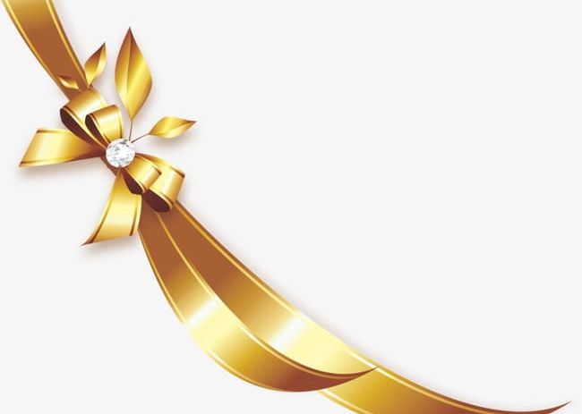 Golden Ribbon PNG, Clipart, Colored, Colored Ribbon, Fine, Golden, Golden Clipart Free PNG Download