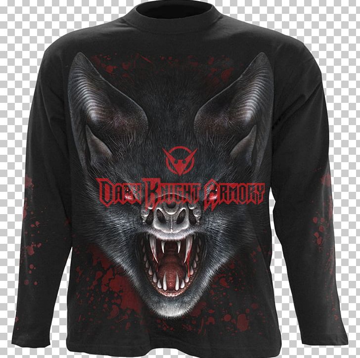 Long-sleeved T-shirt Vampire Bat Microbat PNG, Clipart, Bat, Blood, Clothing, Common Vampire Bat, Cwa New Blood Dagger Free PNG Download