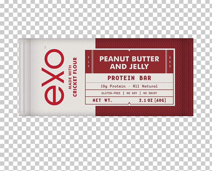 Exo Inc Cricket Flour Protein Bar PNG, Clipart, Bar, Brand, Complete Protein, Cricket, Cricket Flour Free PNG Download