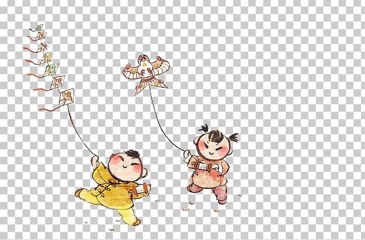 Child Watercolor Painting Cartoon Illustration PNG, Clipart, Carnivoran, Cartoon, Child, Chinese, Chinese Border Free PNG Download