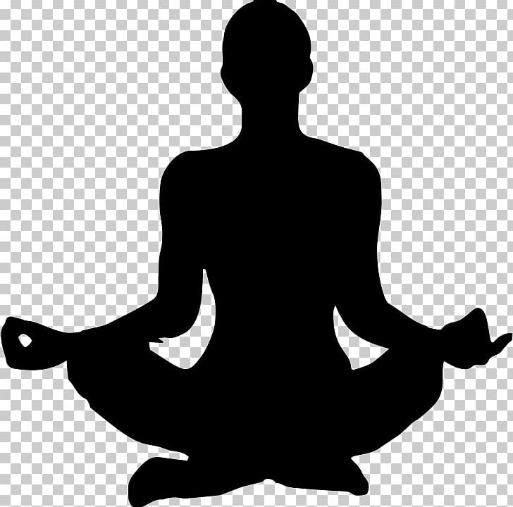 Yoga Silhouette Woman PNG, Clipart, Black And White, Clip Art, Human Behavior, Joint, Kneeling Free PNG Download