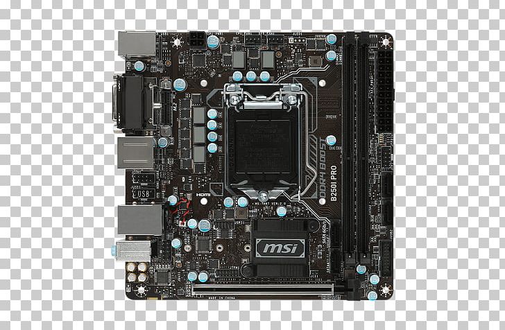 Motherboard Mini-ITX LGA 1151 CPU Socket MSI PNG, Clipart, Atx, Chipset, Computer Component, Computer Hardware, Cpu Free PNG Download