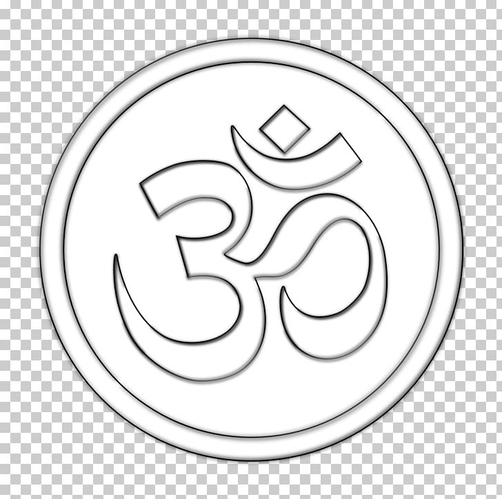 Om Symbol Drawing Coloring Book PNG, Clipart, Angle, Area, Art, Artist, Black And White Free PNG Download