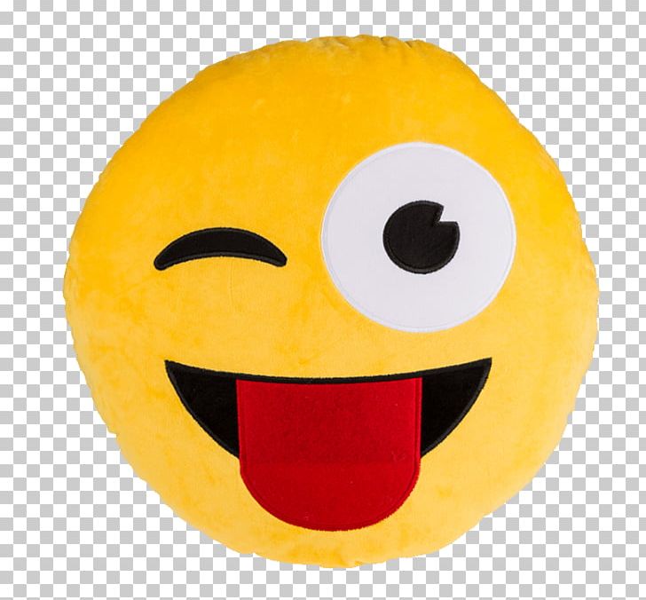 Emoticon Emoji Pillow Cushion Wink PNG, Clipart, Cushion, Emoji, Emoticon, Emotion, Face With Tears Of Joy Emoji Free PNG Download