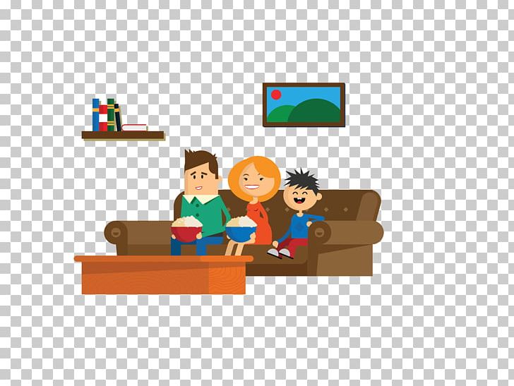 Family Television Set PNG, Clipart, Area, Art, Cartoon, Color, Color Free PNG Download