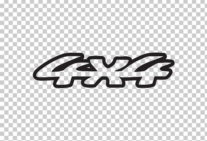 Car Decal Sticker Four-wheel Drive Logo PNG, Clipart, Angle, Area, Black And White, Brand, Bumper Sticker Free PNG Download