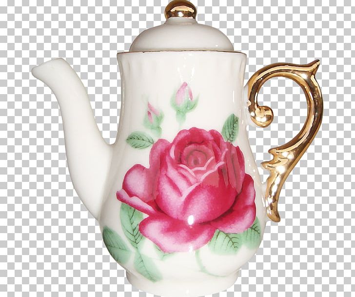 Jug Teapot Teacup Mug PNG, Clipart, Ceramic, Cup, Drinkware, Flower, Flowering Plant Free PNG Download