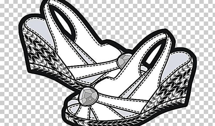 Shoe Sandal High-heeled Footwear PNG, Clipart, Black And White, Bottom, Cloth, Fashion, Highheeled Free PNG Download