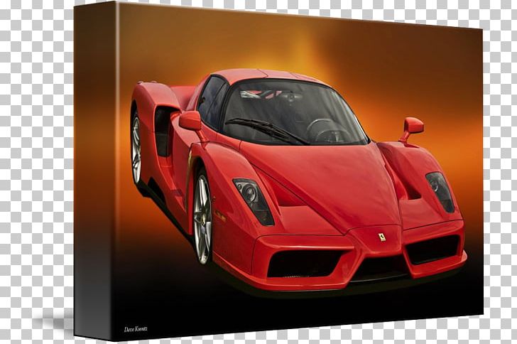 Enzo Ferrari Car Automotive Design Gallery Wrap PNG, Clipart, Art, Automotive Design, Automotive Exterior, Auto Racing, Canvas Free PNG Download