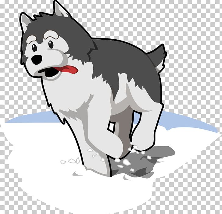 Siberian Husky Puppy Alaskan Husky PNG, Clipart, Alaskan Husky, Art, Carnivoran, Cartoon, Cartoon Skiers Free PNG Download