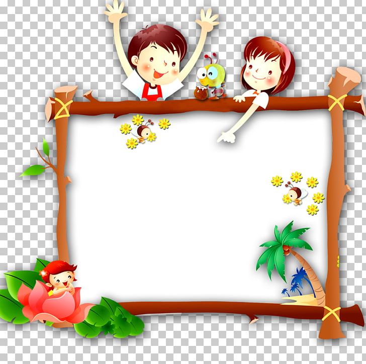  Cartoon  Child PNG Clipart Art Border  Frame  Certificate 