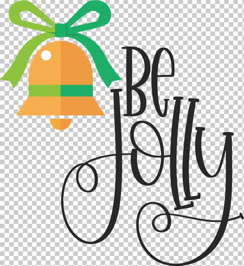 Be Jolly Christmas New Year PNG, Clipart, Be Jolly, Bell, Christmas, Green, Handbell Free PNG Download