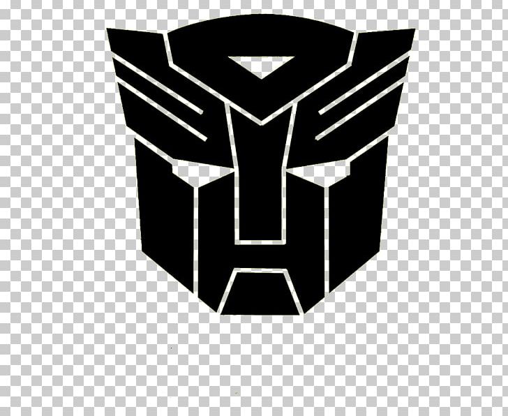 Optimus Prime Logo Bumblebee Frenzy Autobot PNG, Clipart, Angle, Autobot, Black, Black And White, Brand Free PNG Download