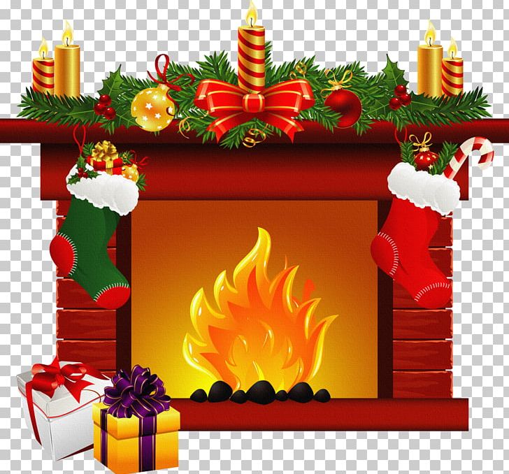 Santa Claus Christmas Fireplace Mantel PNG, Clipart, Chimney, Christmas, Christmas And Holiday Season, Christmas Decoration, Christmas Ornament Free PNG Download