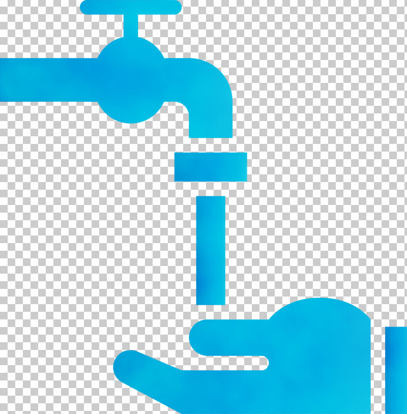 Turquoise Line Azure Symbol Logo PNG, Clipart, Azure, Cleaning Hand, Corona Virus Disease, Line, Logo Free PNG Download