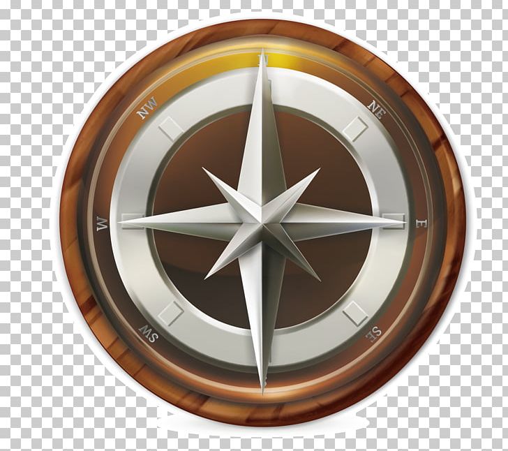 navigation compass clipart icons
