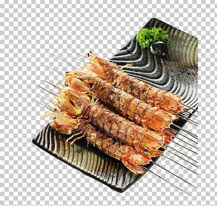 Yakitori Barbecue Lobster Souvlaki Arrosticini PNG, Clipart, Animals, Animal Source Foods, Asian Food, Cartoon Lobster, Ceramics Free PNG Download