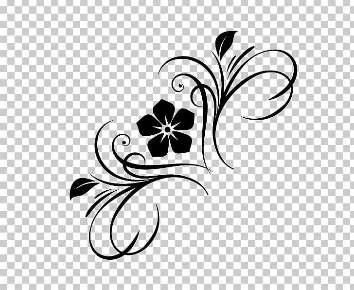 Floral Design Visual Arts PNG, Clipart, Art, Black, Black And White, Black M, Butterfly Free PNG Download