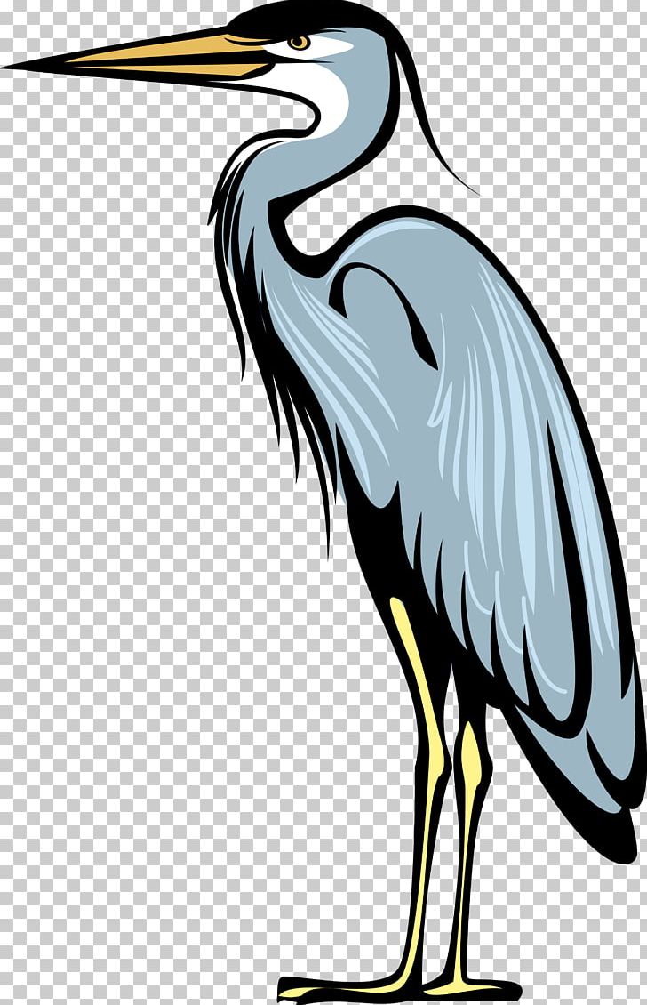 Great Blue Heron Bird Crane Heraldry PNG, Clipart, Animals, Artwork, Beak, Bird, Black And White Free PNG Download