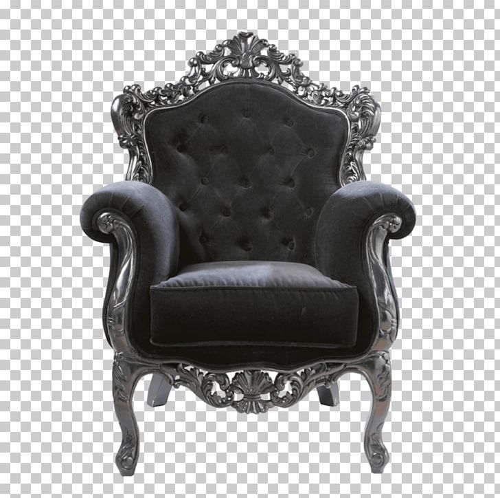 Armchair Black Royal PNG, Clipart, Armchairs, Furniture Free PNG Download