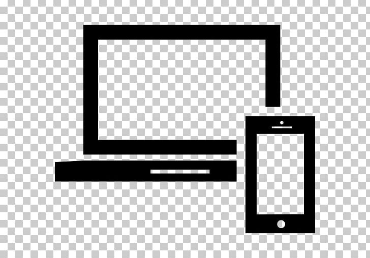 Laptop Responsive Web Design Computer Icons PNG, Clipart, Angle, Area, Black, Black And White, Brand Free PNG Download